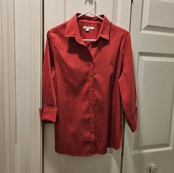 Chicos non iron Shirt Size 1.5 (10/12) - Picture 8 of 8